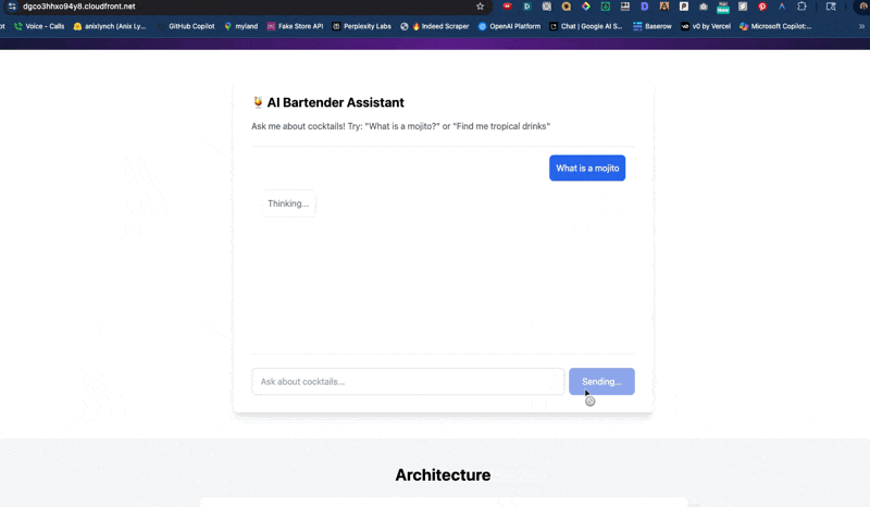 Mocktailverse: Enterprise GenAI Platform