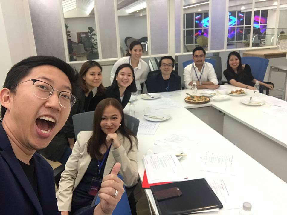 Behind the scenes photo