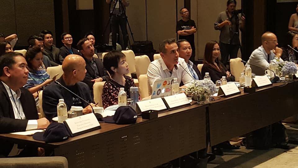 Behind the scenes photo