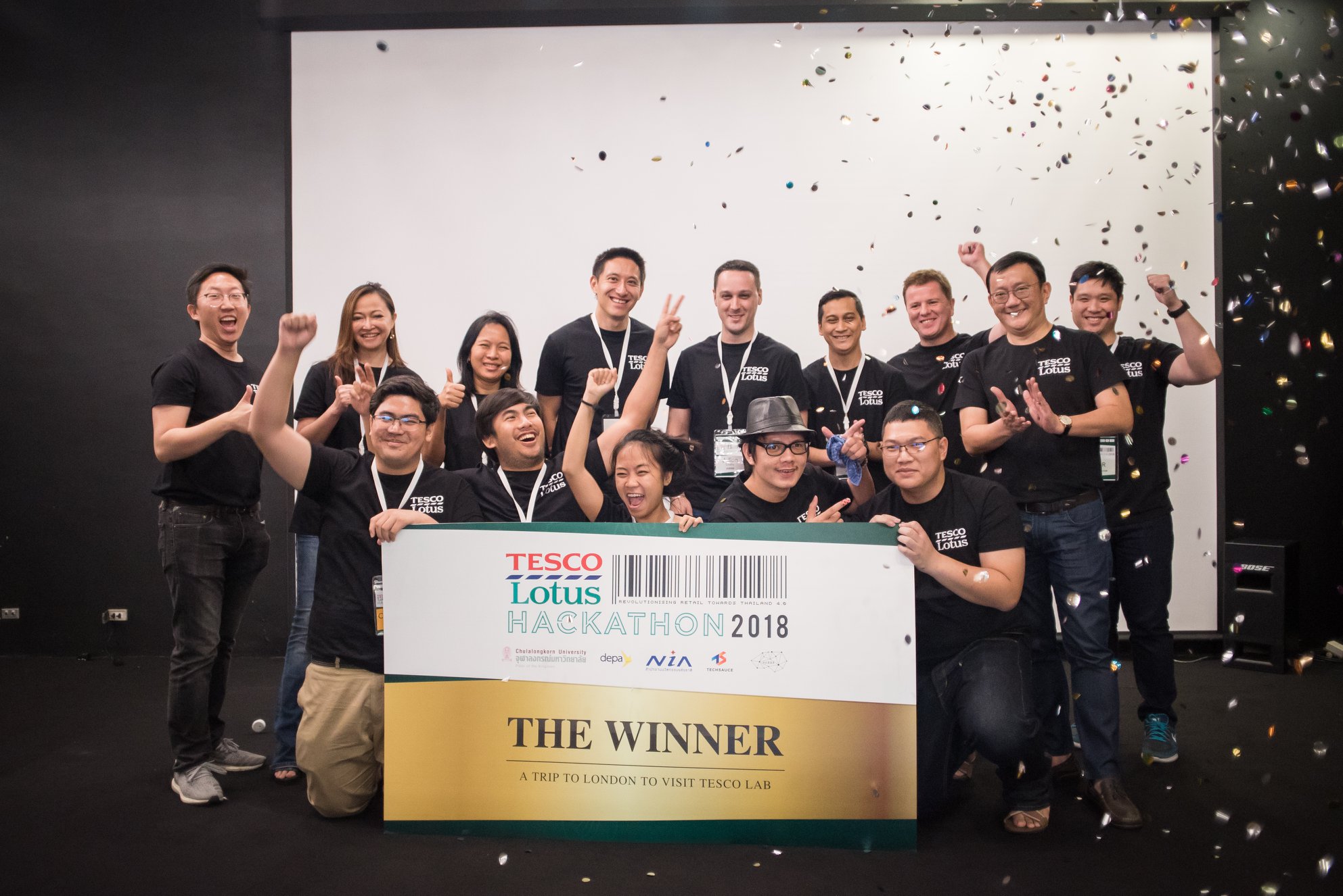 Behind the scenes photo