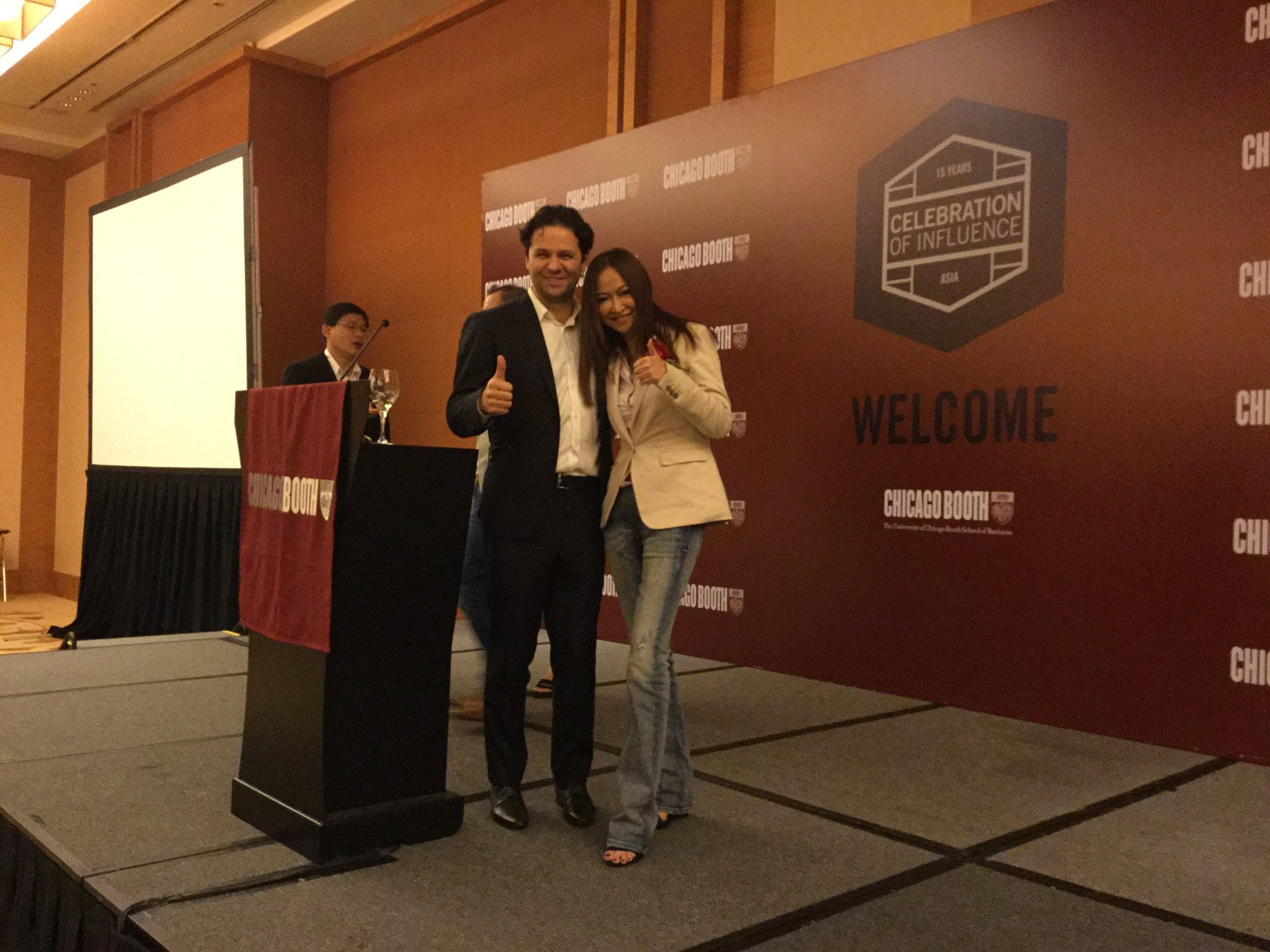 Behind the scenes photo