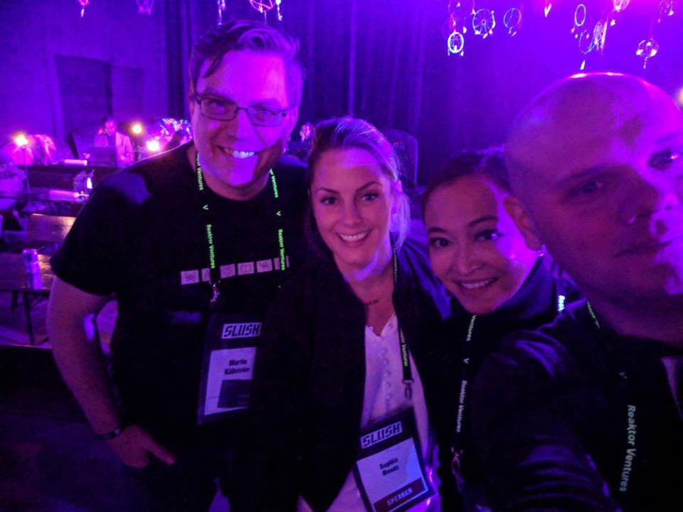 Behind the scenes photo