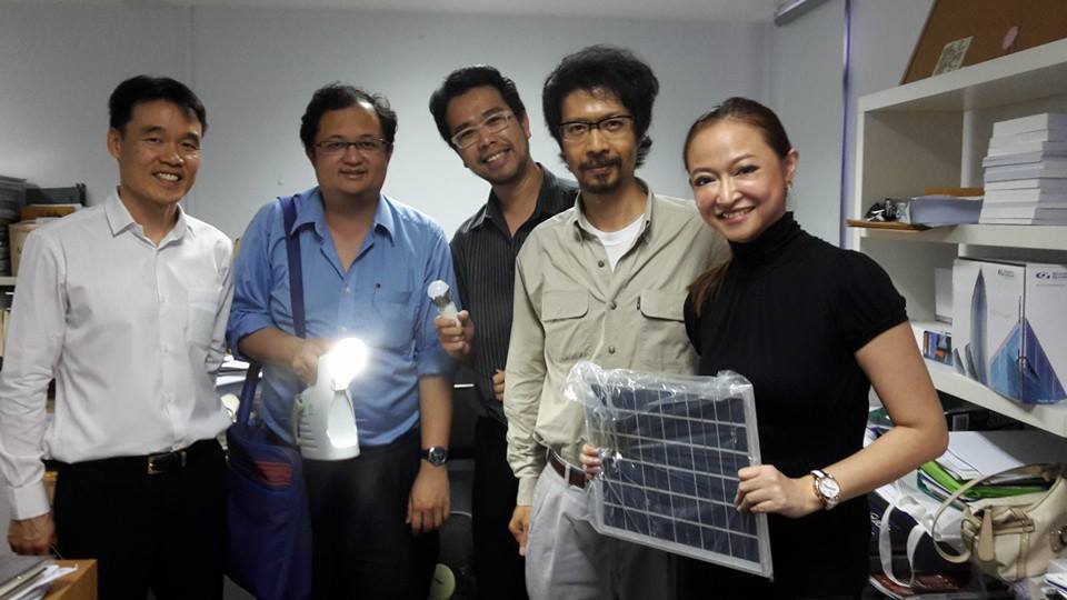 Behind the scenes photo