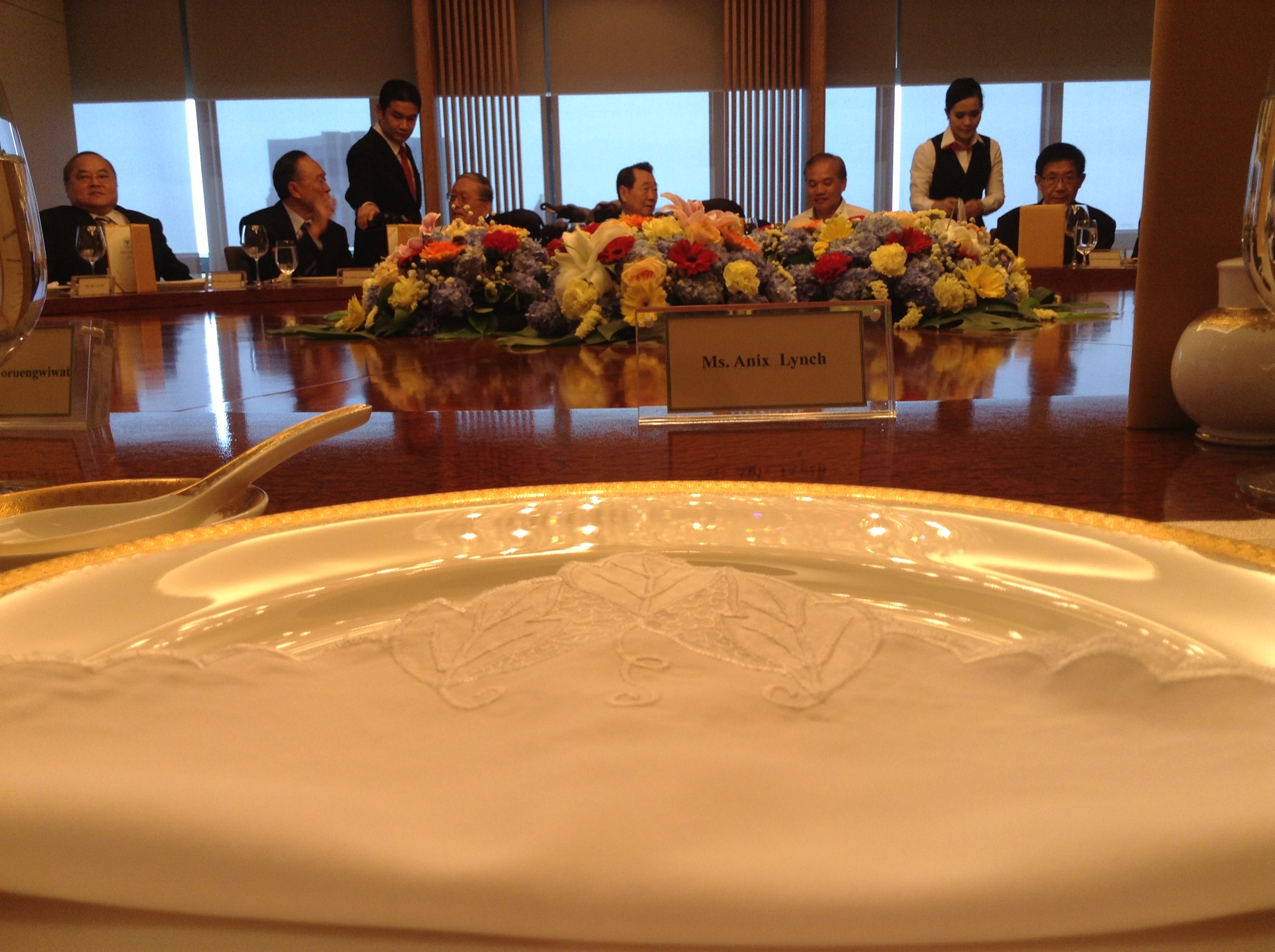 Behind the scenes photo