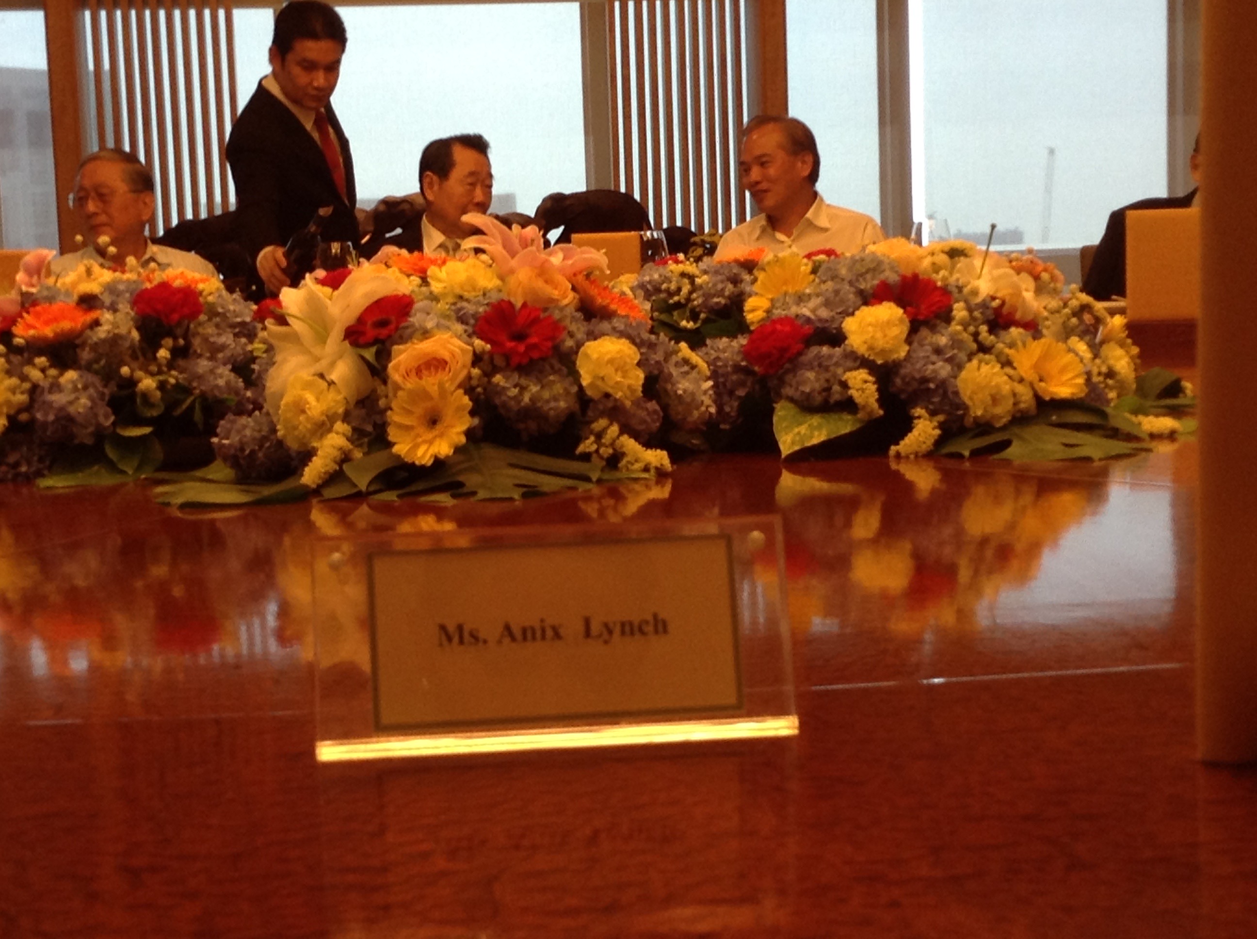 Behind the scenes photo