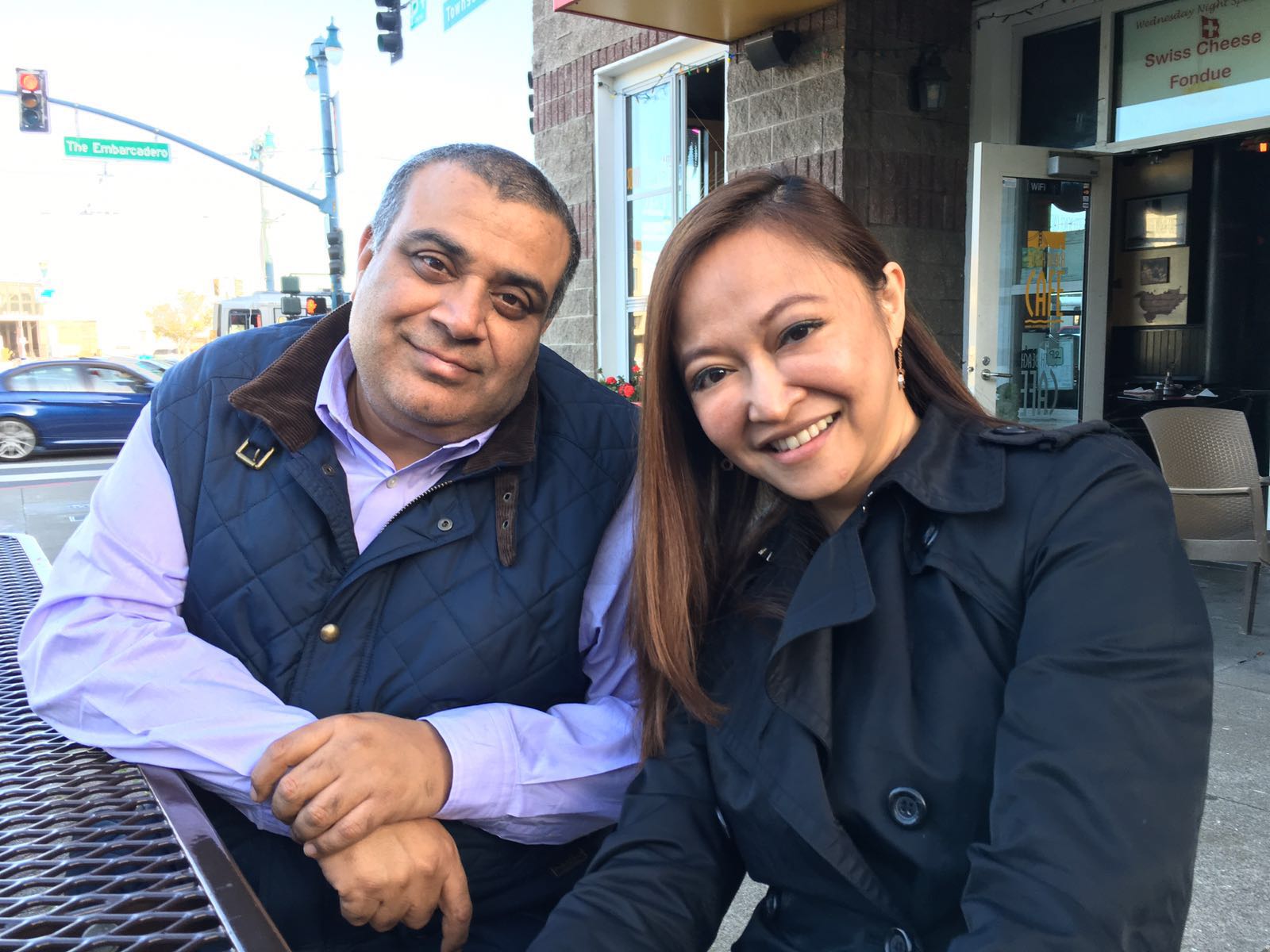 Behind the scenes photo