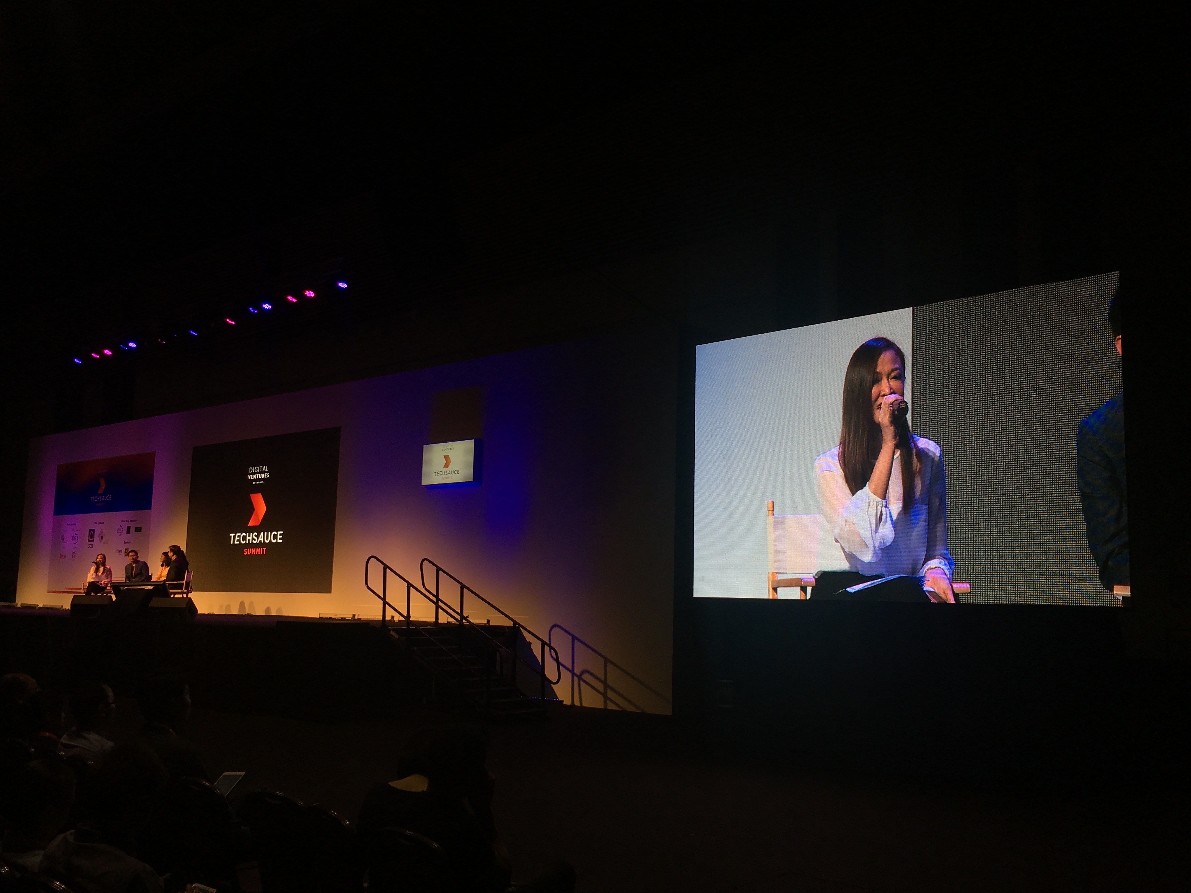 Behind the scenes photo